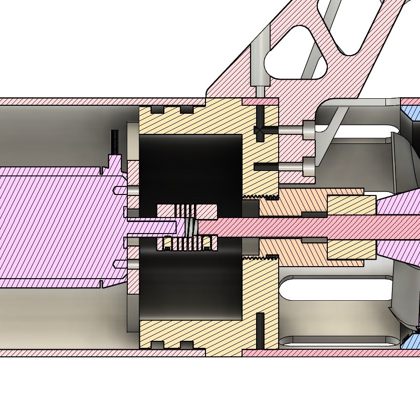 Cross section rearbulk head